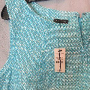 Talbots Aqua Blue Sheath Dress